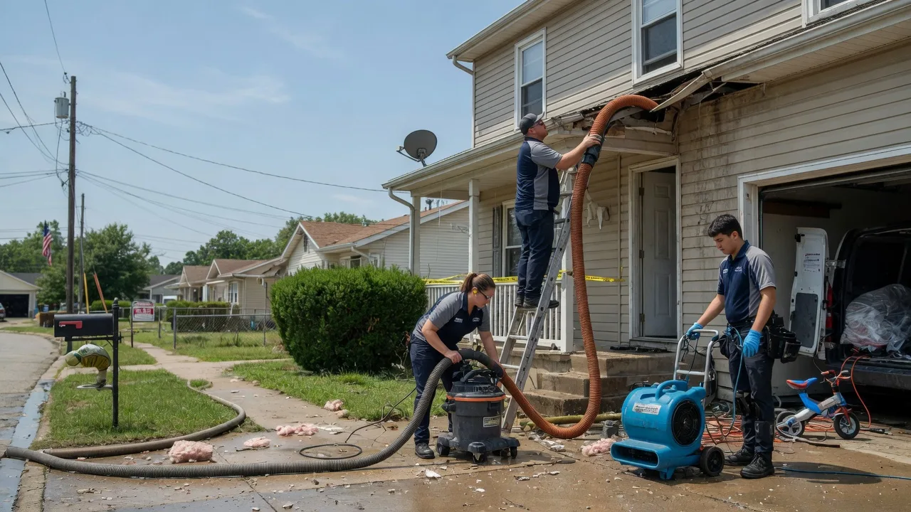 Water Damage Restoration in Owaneco, IL near me